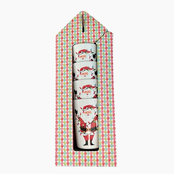 NIB Kid’s Santa Melamine Dinnerware Setting for 4 - Picture 4 of 6